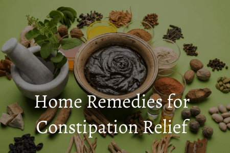 Home Remedies for Constipation Relief