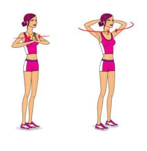 Shoulder warm-up exercises