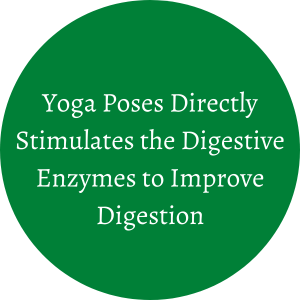 Yoga Poses Directly Stimulates the Digestive Enzymes to Improve Digestion
